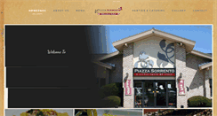 Desktop Screenshot of piazzasorrento.com